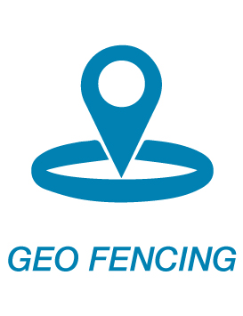 automatic geo fencing for security alerting of theft, diggers dumpers trailers quads can all be secured with geo fencing